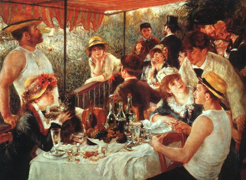 Pierre Auguste Renoir The Boating Party Lunch